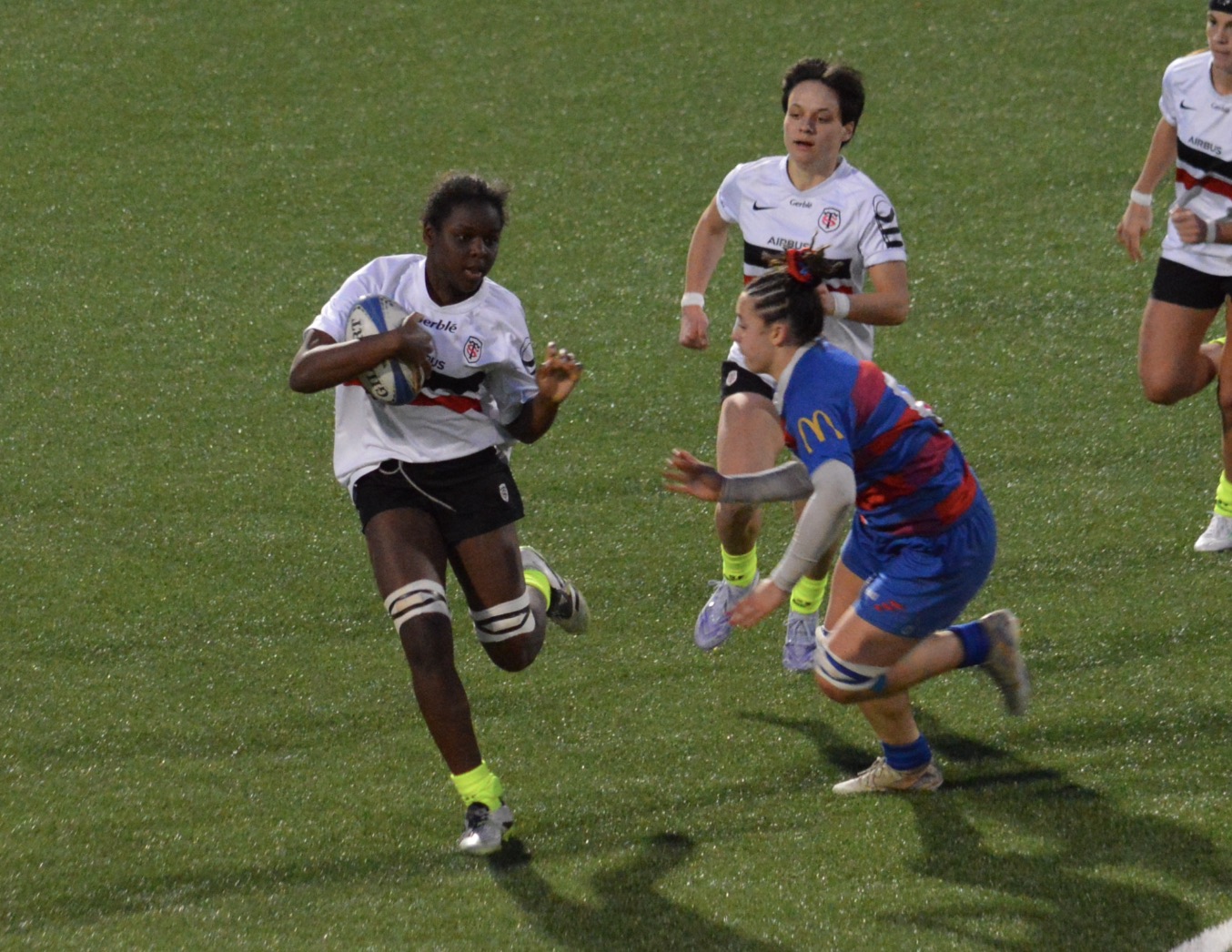 Photo d'une joueuse Cadettes face à Blagnac