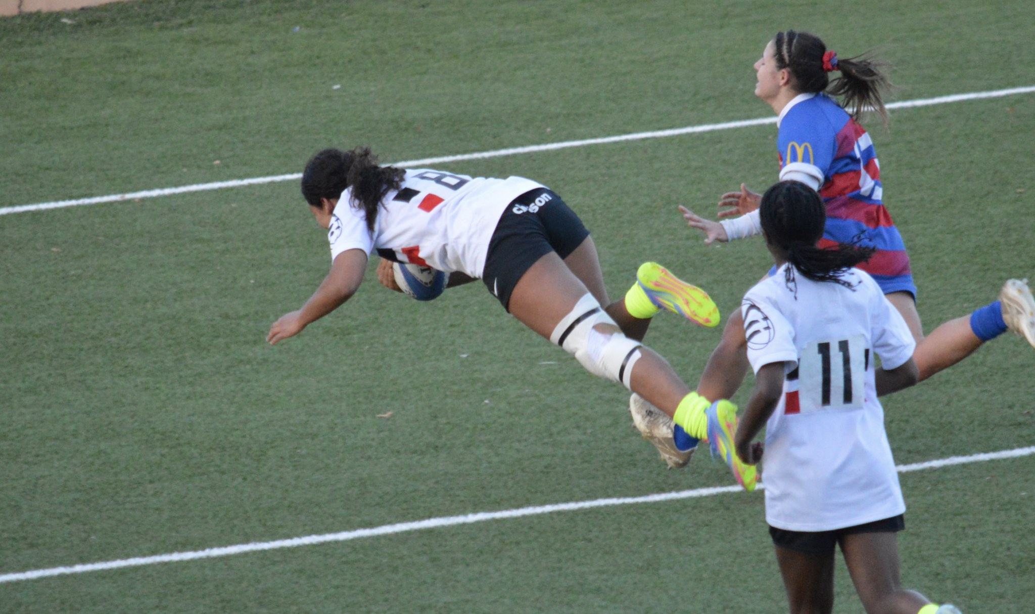 Photo d'une joueuse Cadettes face à Blagnac