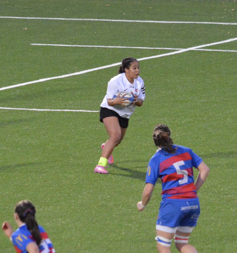 Photo d'une joueuse Cadettes face à Blagnac