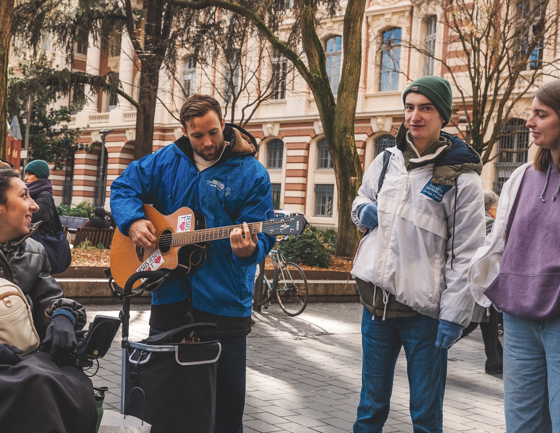 Maraude avec le Secours Catholique